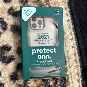 On Running Clear Rugged Case for iPhone 13 Pro